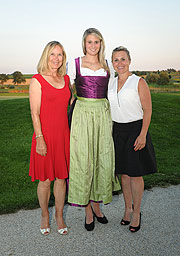 Sybille Beckenbauer, Rodel-Queen Natalie Geisenberger und Golf-Unternehmerin Martina Eberl